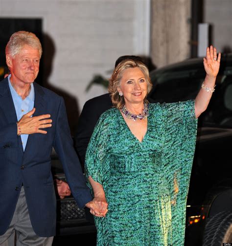 Hillary & Bill Clinton Step Out To Pre-Wedding Party On Friday Night ...