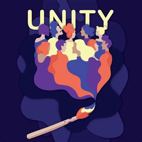 Unity & inclusion (within a design community) [illustration] | Illustration or graphics contest ...