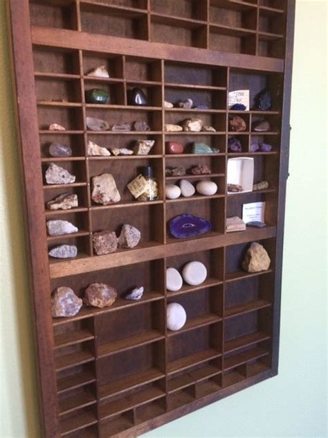 Letterpress Tray Rock Display | by ampirlot Rocks And Gems, Rocks And ...