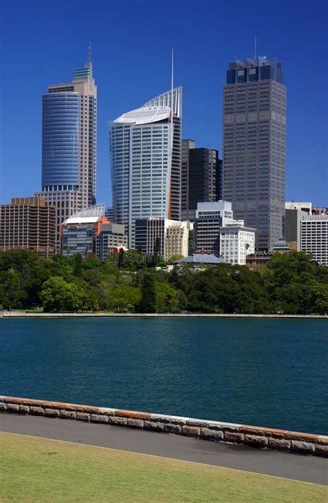 Sydney skyline stock photo. Image of giant, grass, city - 1528630