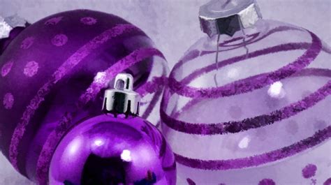 Purple Glass Ornaments Free Stock Photo - Public Domain Pictures