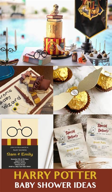 Harry Potter Baby Shower Ideas, Decorations and Favors – Baby Shower ...