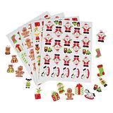 Santa’s Workshop Foam Self-Adhesive Shapes -348pack :: OSHC Craft Kits