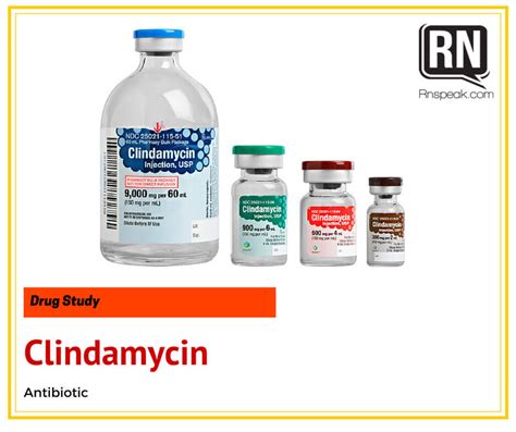 Clindamycin Medication Template - Customize And Print