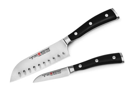 Wusthof Classic Ikon Santoku & Paring Knife Set - Kitchen & Company