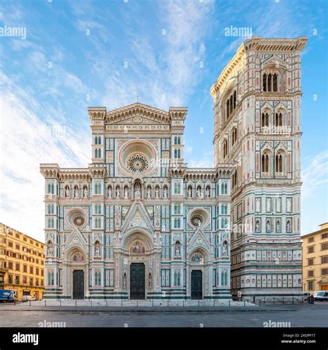 Gothic Revival façade of Florence Cathedral (Duomo di Firenze ...