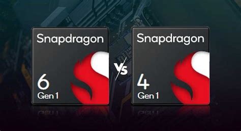 Qualcomm Snapdragon 6 Gen 1 Vs Snapdragon 4 Gen 1 Processor: Latest ...