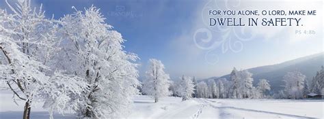 Winter Snow | Christian facebook cover, Christian facebook, Winter nature