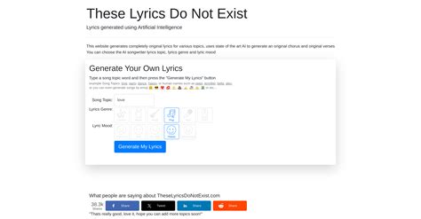 AI Lyrics Generator And 7 Other AI Tools For Music lyrics