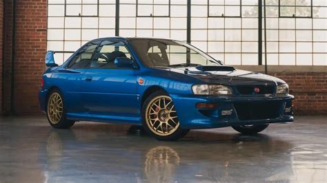 Prototype Subaru Impreza WRX STI 22B with just 80km to be auctioned - Drive