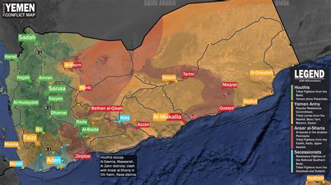 Yemen - Mark Monmonier Conflict Maps