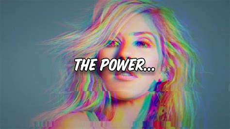 Ellie Goulding - Power (Lyric Video) - YouTube