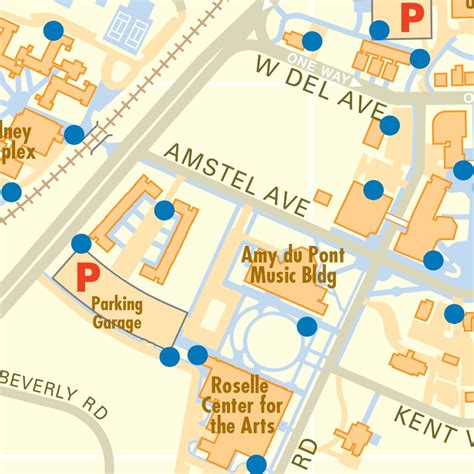 University of Delaware Campus Safety Map by Avenza Systems Inc. | Avenza Maps