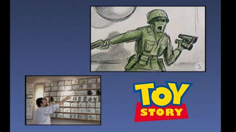 Toy Story Green Army Men Scene Storyboard Pitch - Behind the Scenes - YouTube