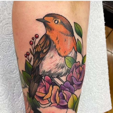 Top 91 Best Robin Tattoo Ideas - [2021 Inspiration Guide]