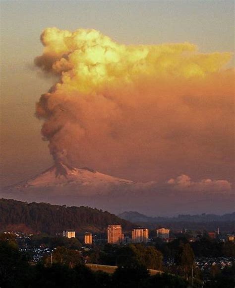 Chile's Llaima Volcano Erupts