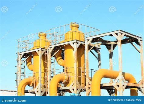 Oilfield equipment stock image. Image of drill, exploration - 176887309