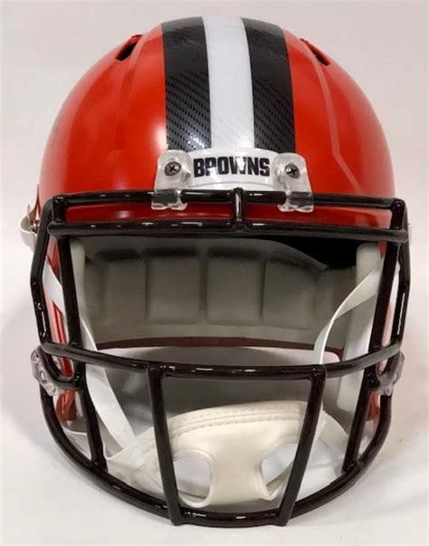 Myles Garrett Signed Browns Full-Sized Speed Helmet (JSA COA ...