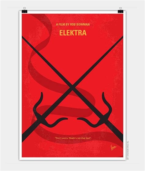 No060 My ELEKTRA minimal movie poster - CHUNGKONG