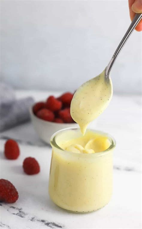 Vanilla Custard Sauce (aka Creme Anglaise)