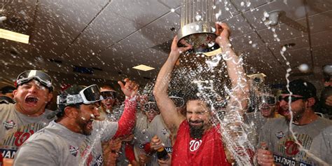 Nationals World Series celebration in Budweiser Super Bowl ad