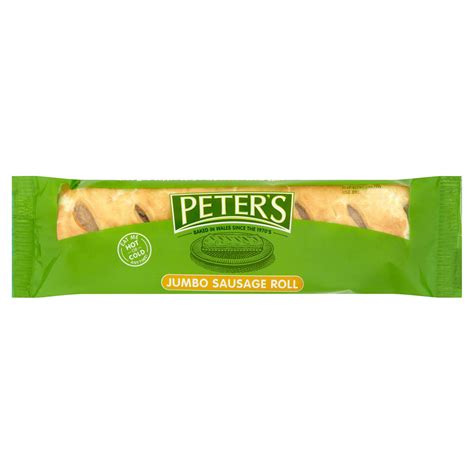 Peter's Jumbo Sausage Roll 144g | Sausage Rolls & Savoury Eggs ...