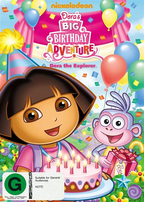 Dora the Explorer - Dora's Big Birthday Adventure ~ DVD ...