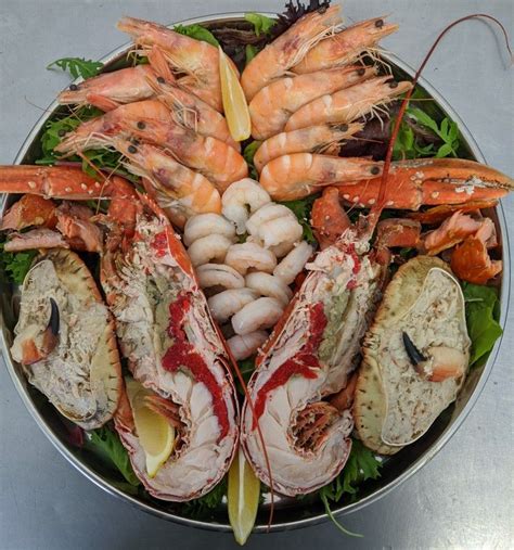 Seafood platter budget under £70 | Dressed crab, Seafood platter, Seafood