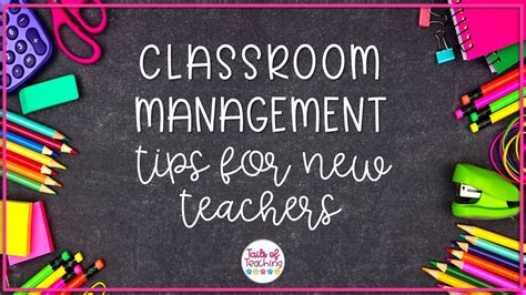 Tails of Teaching: Classroom Management Tips for New Teachers