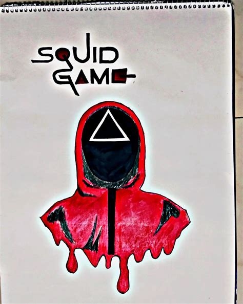 squid game easy drawing | how to draw squid game mask men | dharmesh ...