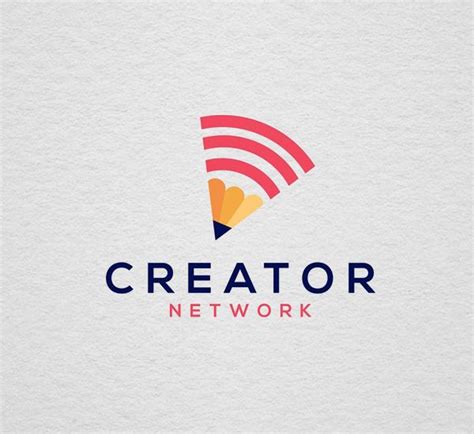 Creator Network Logo | Logo design inspiration creative, Logo design creative, Text logo design