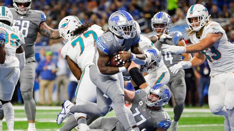 Detroit Lions lose to Miami Dolphins, 31-27: Game thread replay