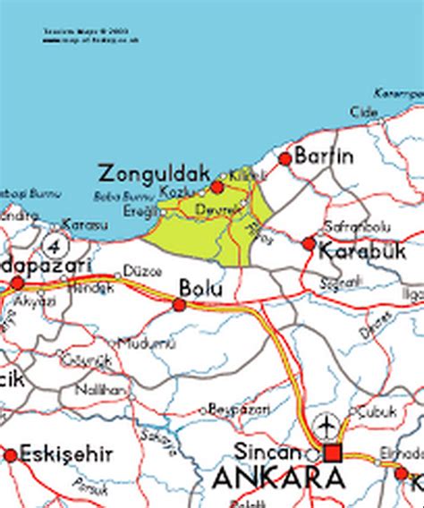 Zonguldak Map