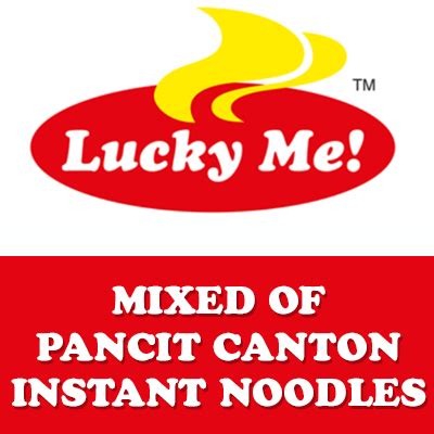 24 x Lucky Me Pancit Canton 60g & Noodles 55g (MIXED) - FilFoods