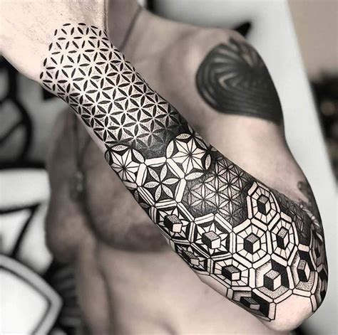 Geometric Inspiration | Inkstinct in 2020 | Mandala hand tattoos, Geometric tattoos men ...