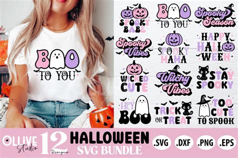 Cute Halloween SVG Bundle | Halloween SVG