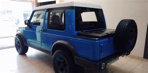 This Modified Maruti Suzuki Gypsy Gets A Neo-Retro Makeover