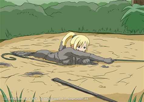 Evylen: Jungle Girl in Quicksand #8 by A-020 on DeviantArt