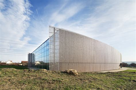 Pabellón de Deportes Lardy / Explorations Architecture | ArchDaily en ...