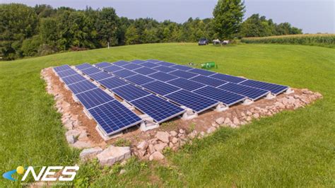 Ballasted Ground Mount Solar Panels | Nickels Energy Solutions