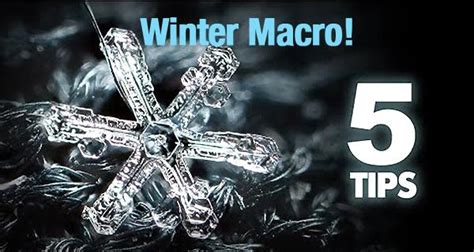 Enchanting SNOWFLAKE Macro Photos Made Easy (VIDEO) | Shutterbug