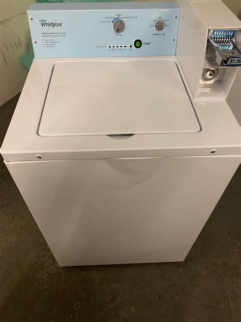 Whirlpool Commercial Laundry CAE2745FQ 27 Inch Top Load Commercial Was ...