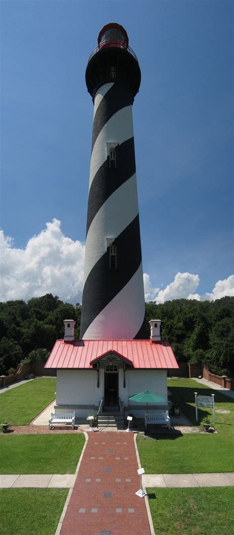 St. Augustine Lighthouse, FL | Florida lighthouses, St augustine lighthouse, Beautiful lighthouse