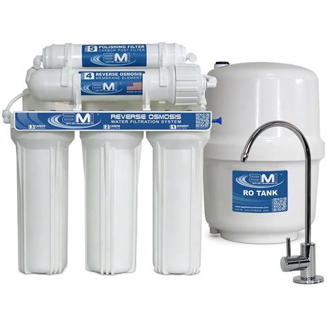 5 Stage Reverse Osmosis System - Point of Use Home RO Water Filter System | Applied Membranes Inc.