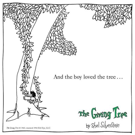 The Giving Tree Illustrations Little Boy