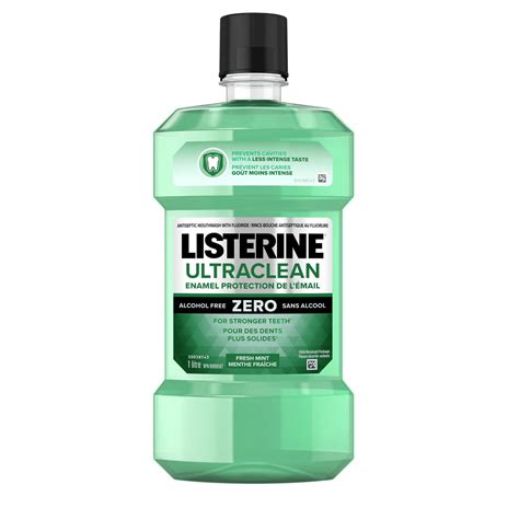 Listerine Alcohol Free Mouthwash, 1L | Walmart Canada