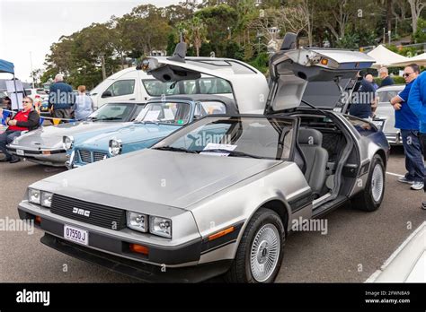 Gull wing delorean hi-res stock photography and images - Alamy