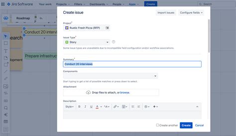 Product Roadmap in Jira and Confluence | Whiteboards.io