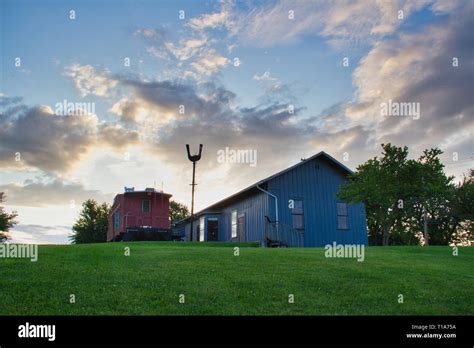 Historical Train Depot Stock Photo - Alamy