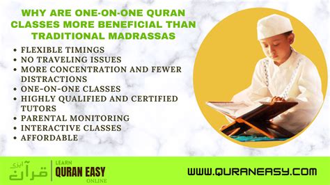 Why Are One-On-One Quran Classes More Beneficial Than Traditional Madrassas – Quran Easy academy